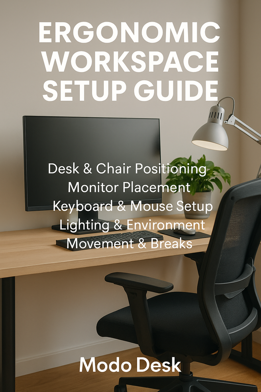 Ergonomic Workspace Setup Guide | Modo Desk