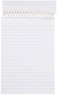 Mintra Office Small Spiral Notebooks (5x7 Top Spiral 4pk, Pastel)