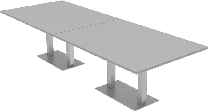 SKUTCHI DESIGNS INC. 10 Person Conference Room Table and Chairs Bundle | 10' Rectangle Conference Series Table and 10 AME Executive Chairs |Harmony Series