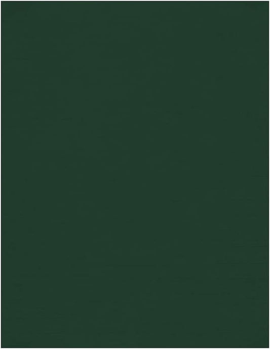 LUXPaper 8.5" x 11" Cardstock | Letter Size | Green Linen | 100lb. Cover (183lb. Text) | 50 Qty