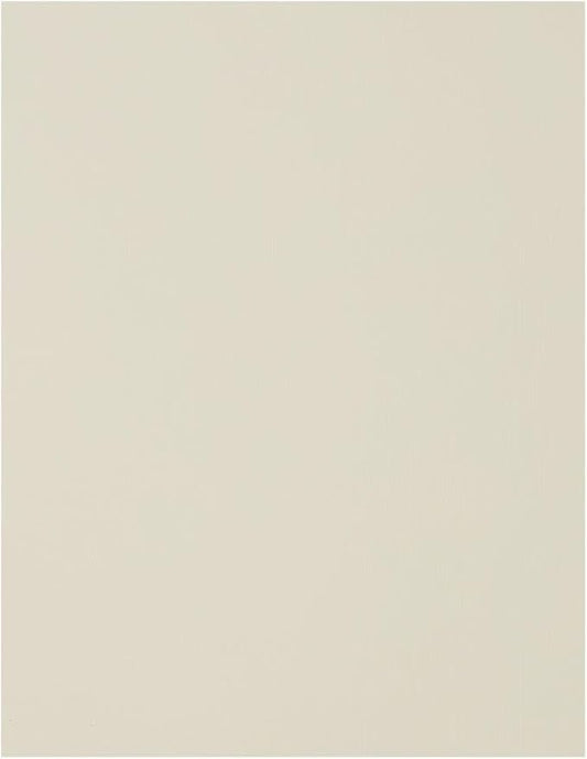 LUXPaper 8.5" x 11" Cardstock | Letter Size | Natural Linen | 100lb. Cover (183lb. Text) | 500 Qty