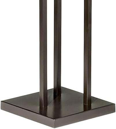 Robert Louis Tiffany Sedona Tiffany Style Floor Lamp Standing with USB Charging Port 3-Light 72" Tall Bronze Metal Amber Art Glass Shade for Living Room Reading House Bedroom Home Office