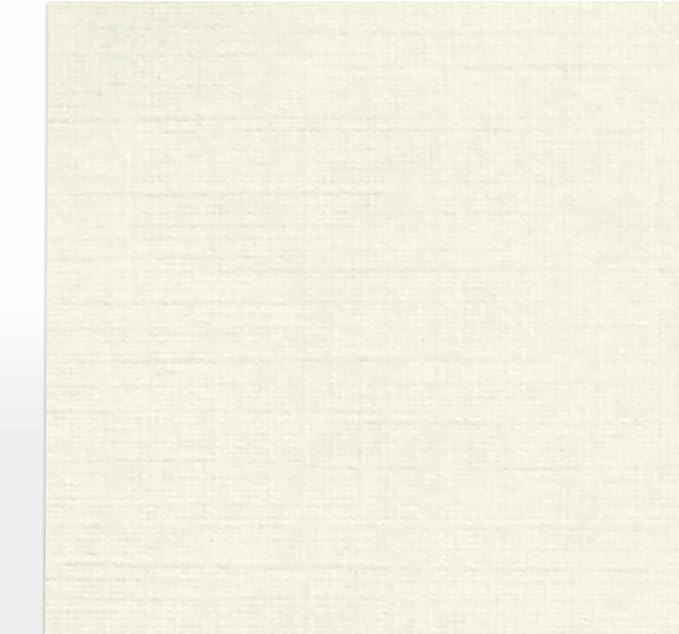 LUXPaper 8.5" x 11" Cardstock | Letter Size | Natural Linen | 100lb. Cover (183lb. Text) | 500 Qty