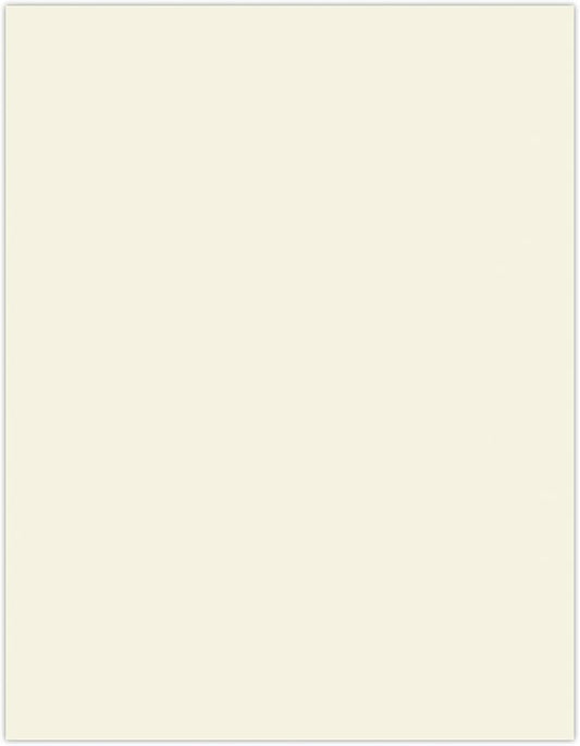 LUXPaper 8.5" x 11" Cardstock | Letter Size | Natural | 80lb. Cover | 50 Qty