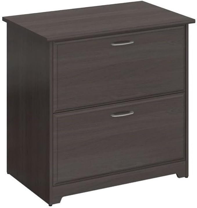Pemberly Row 2 Drawer File Cabinet in Heather Gray
