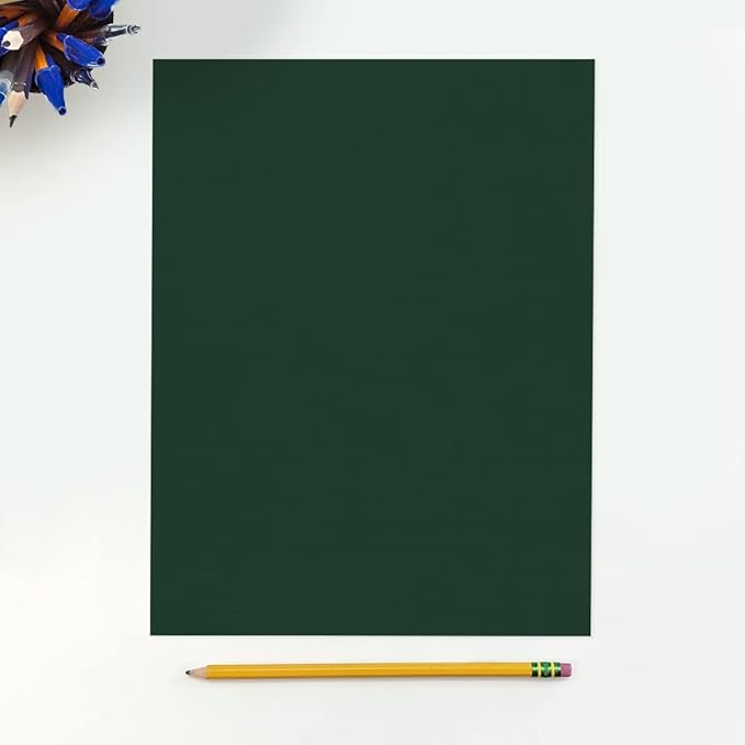 LUXPaper 8.5" x 11" Cardstock | Letter Size | Green Linen | 100lb. Cover (183lb. Text) | 500 Qty
