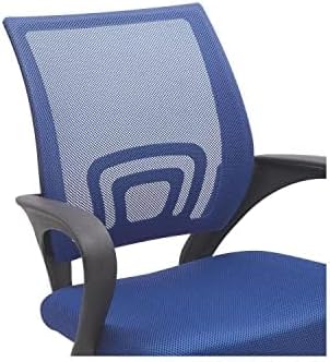Naomi Home Executive Office Guest Chair Blue/Mid-Back