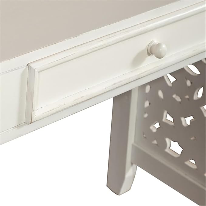 Liberty Furniture Industries Trellis Lane Accent Writing Desk, White