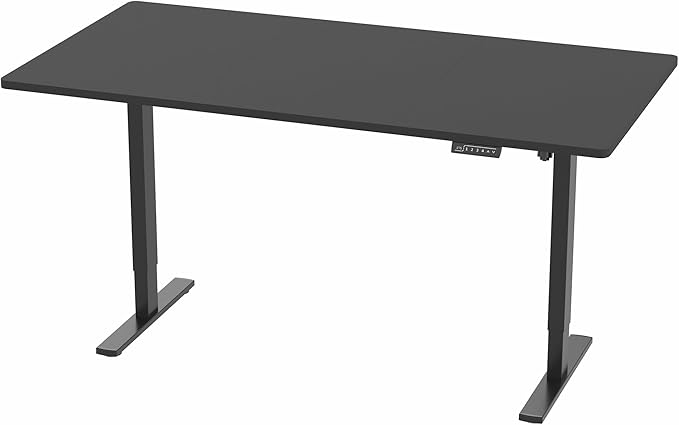VIVO Electric 71 x 36 in Standing Desk, Memory Height Adjustment, 1B Series, Black Top Black Frame, DESK-KIT-1B7B-36