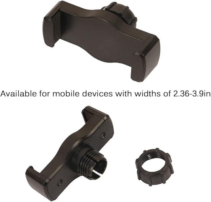 Phone holder for Microphone Tray, Universal 1/4 Thread Flexible Phone Stand,Compatible with Microphones Tray Fill Light for Live Streaming,Karaoke, Recording