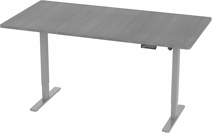VIVO Electric 71 x 36 in Standing Desk, Memory Height Adjustment, 1B Series, Dark Gray Top Gray Frame, DESK-KIT-1G7G-36