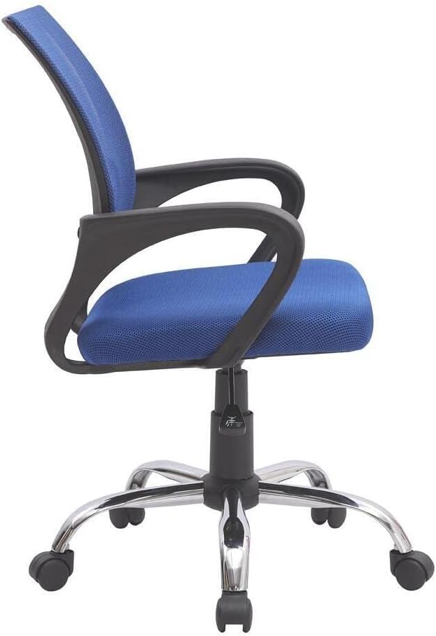 Naomi Home Executive Office Guest Chair Blue/Mid-Back