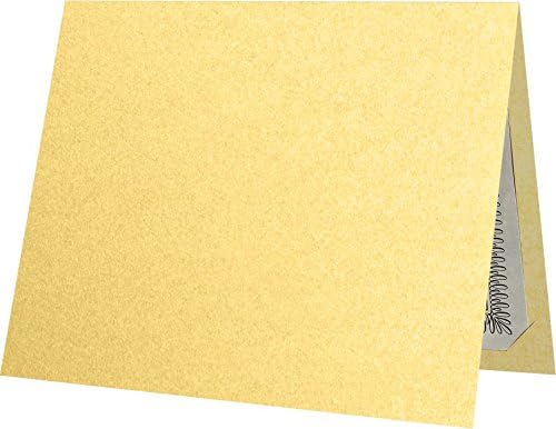 LUXPaper 9.5" x 12" Certificate Holders | Gold Metallic | 100lb. Cover | 50 Qty