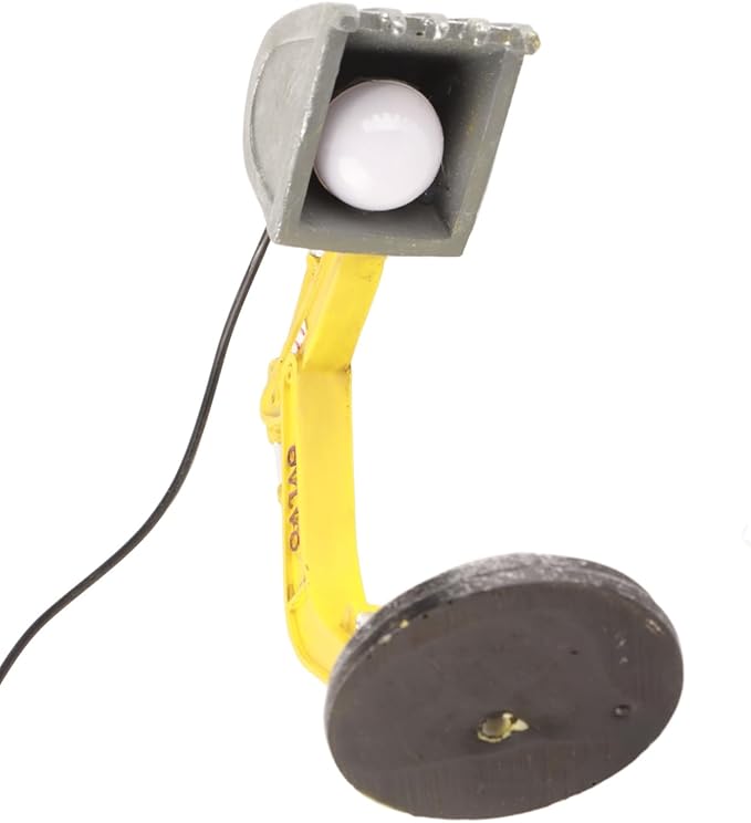 TOPINCN Industrial Design Excavator Desk Lamp, Digger LED Night Light Bedside Desk Lamp for Home Bedroom Decoration Unique Light