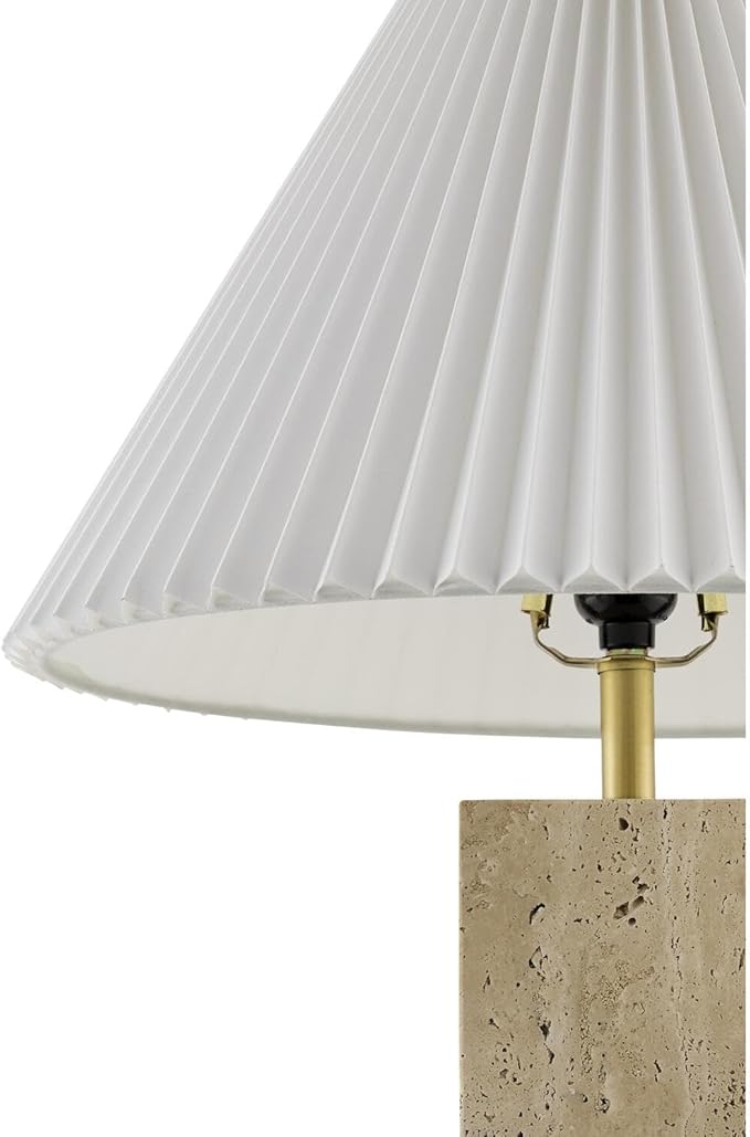 Livabliss x Galey Alix Autumn Laurel Modern Table Lamp, 22" H x 14" W x 14" D, Natural