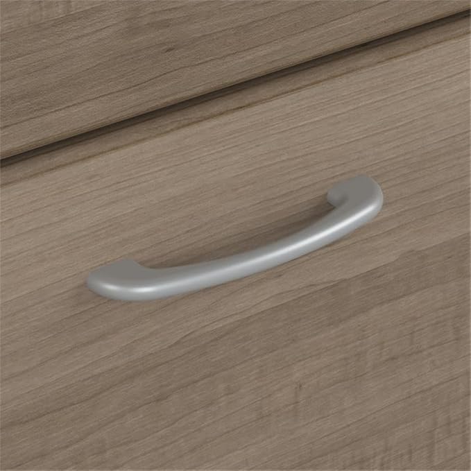 Pemberly Row 2 Drawer Lateral File Cabinet in Ash Gray - Engineered Wood