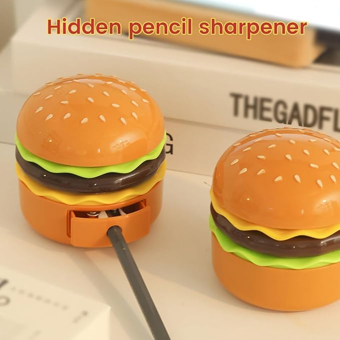 Generic Cute Desk Lamp,Table lamp,Night Lights,Hamburger Small Night lamp,Desk Accessories, Room Decor for Boys Girls Gifts, Yellow, SY-KD300