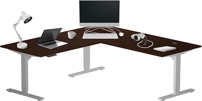 Progressive Desk Standing Desk: FLT-05, DT-4224-RW, DT-7230-RW-D80, DA-10-Black 1 Kit