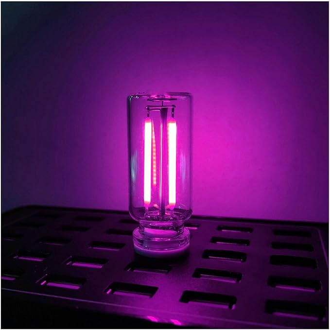 Mini USB Night Light, Indoor environmen tligh Touch Sensitive Light Fashionable Decorative Item (Purple)