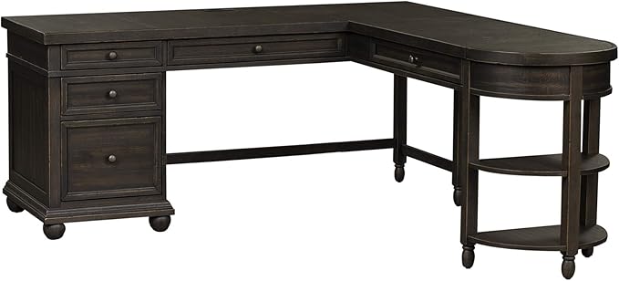 LIBERTY FURNITURE INDUSTRIES, INC. Harvest Home Opt L Shaped Desk Set