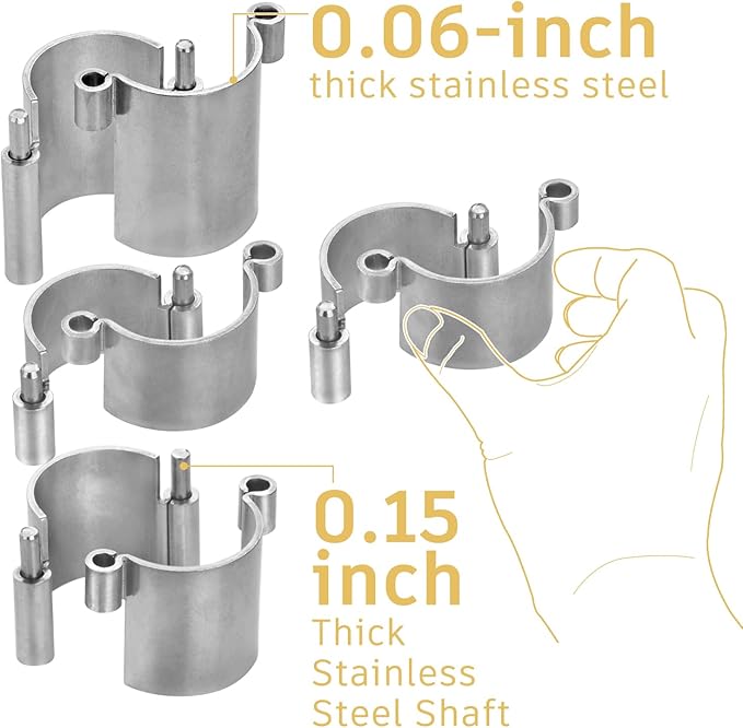 Office Chair Sinking Fix Kit to Stop Sink|Made of Steel Strong Enough to Support Maximum 800 Pounds | No More Sink &No Need to Replace Chair Gas Lift Cylinder - Silver