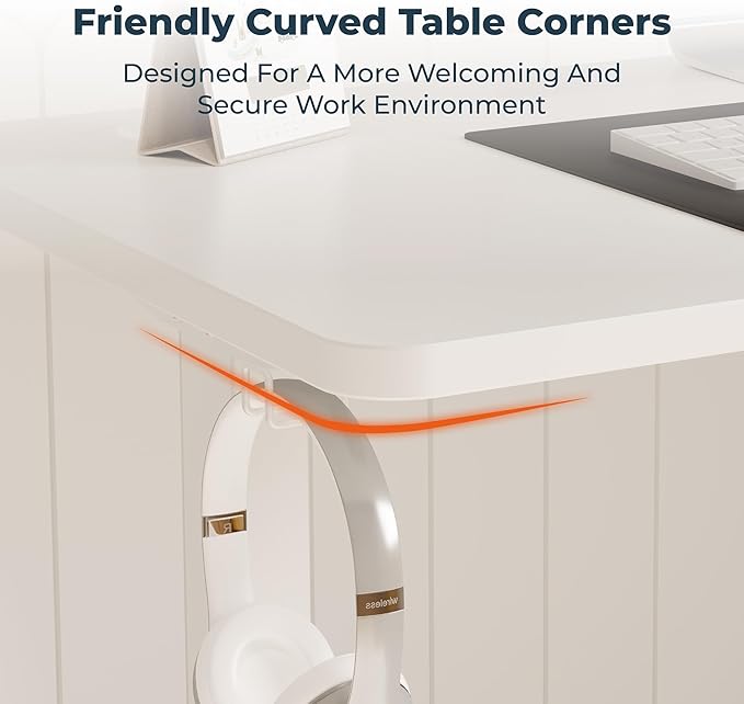 Standing Desk, Large 71x31 Inches Height Adjustable Stand Up Desk with Cable Management, Home Office Computer Desk with Memory Preset with Charging USB Port & Sedentary Reminder