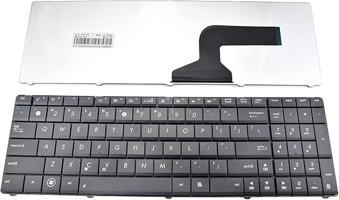 Replacement Keyboard for ASUS n53 k54l x55 x55u x55a x54c x54h x54hy x54xb x55vd x55c r500 f55 f75 Series Laptop Black US Layout