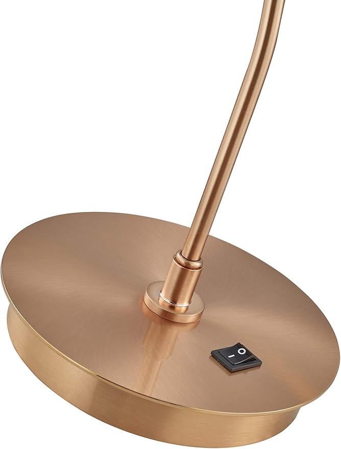 Wilem Desk Lamp – Luxury Copper Finish Table Lamp, Modern Commercial Grade Lighting for Living Room or Bedroom