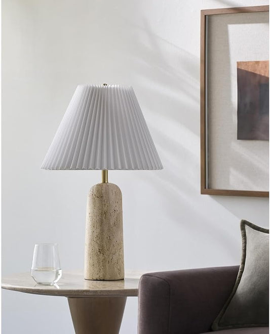 Livabliss x Galey Alix Autumn Laurel Modern Table Lamp, 24" H x 16" W x 16" D, Natural