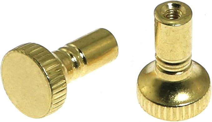 Maxmoral 4pcs Replacement Knobs Light and Fan Knobs On/Off Lamp Turn Knobs, Gold