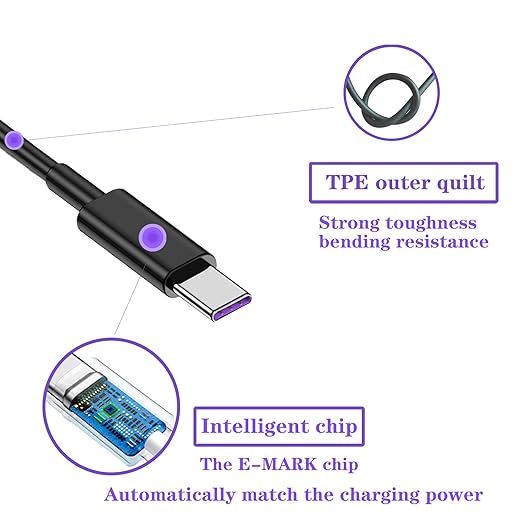 Charger Replacement for Uiosmuph Wireless Mouse USB Charging Cord