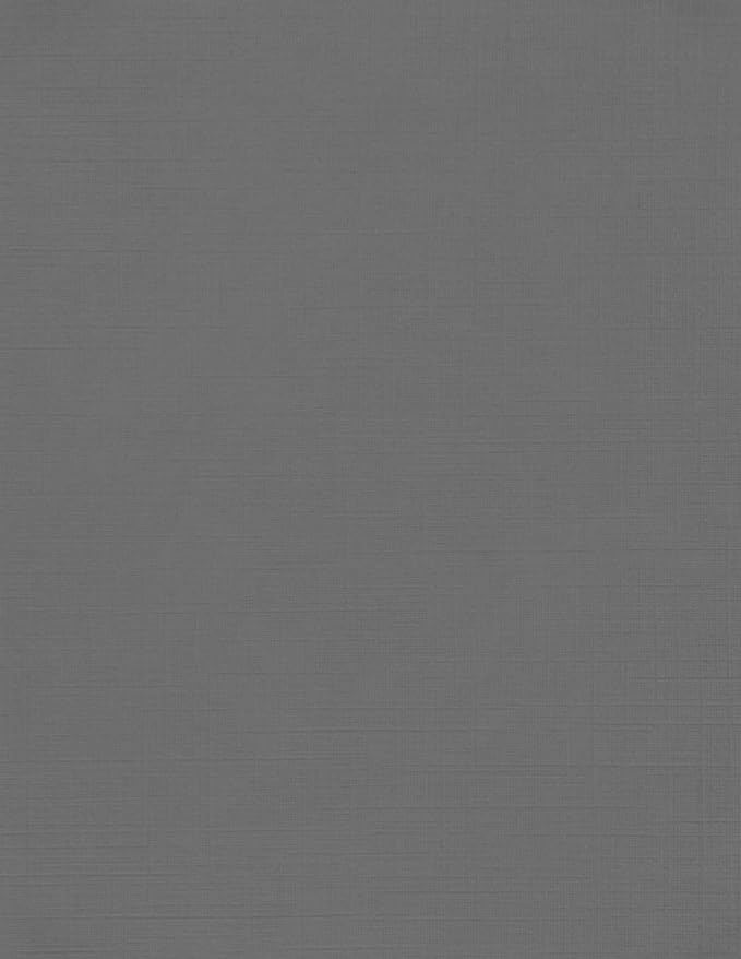 LUXPaper 8.5" x 11" Cardstock | Letter Size | Sterling Gray Linen | 100lb. Cover | 250 Qty