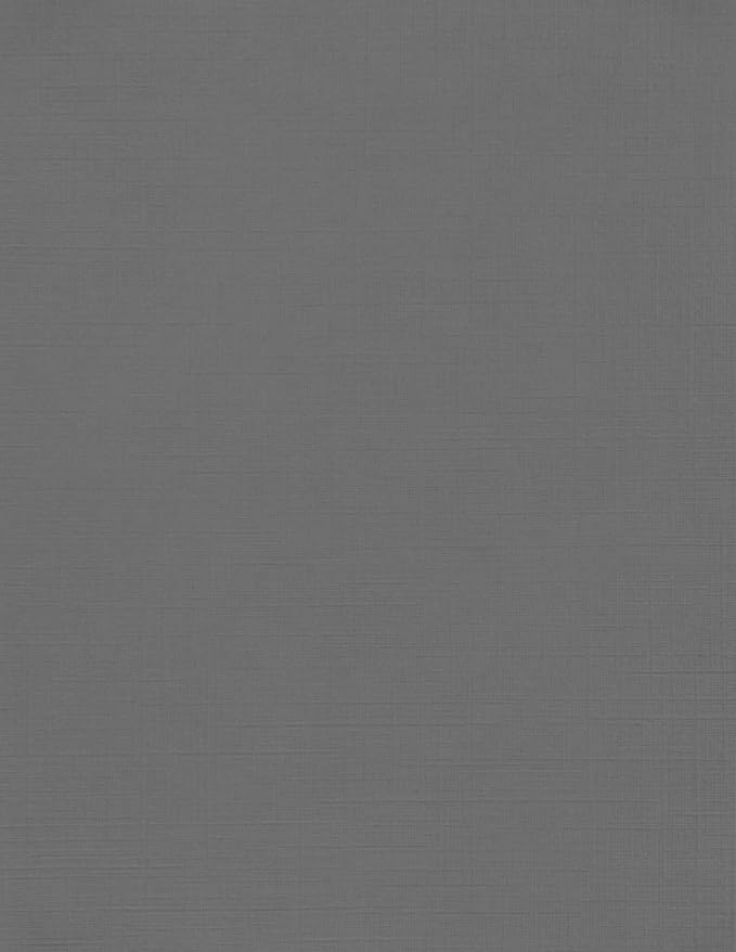 LUXPaper 8.5" x 11" Cardstock | Letter Size | Sterling Gray Linen | 100lb. Cover | 1,000 Qty