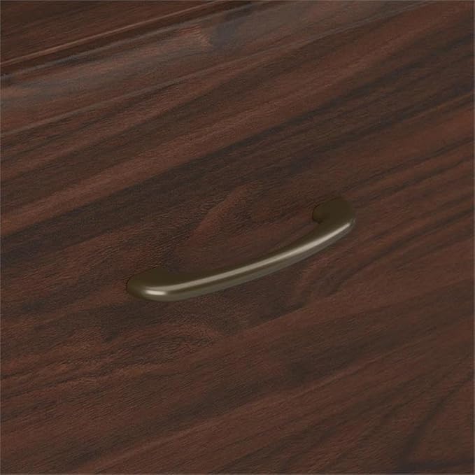 Pemberly Row 2 Drawer Lateral File Cabinet in Modern Walnut - Engineered Wood
