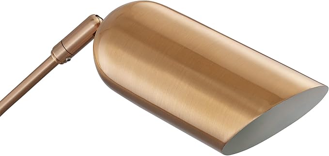 Wilem Desk Lamp – Luxury Copper Finish Table Lamp, Modern Commercial Grade Lighting for Living Room or Bedroom