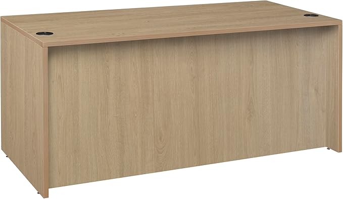 Romig Legacy 66 in. Desk Shell- Noble Oak