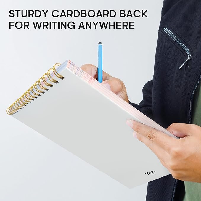 To Do List Pad - To Do List Notebook for Work with 52 Sheets, Undated Daily Planner Perfect for Daily Tasks and Goal Setting, To Do List Notepad Suitable for Office, Home and School - Spring Blossom