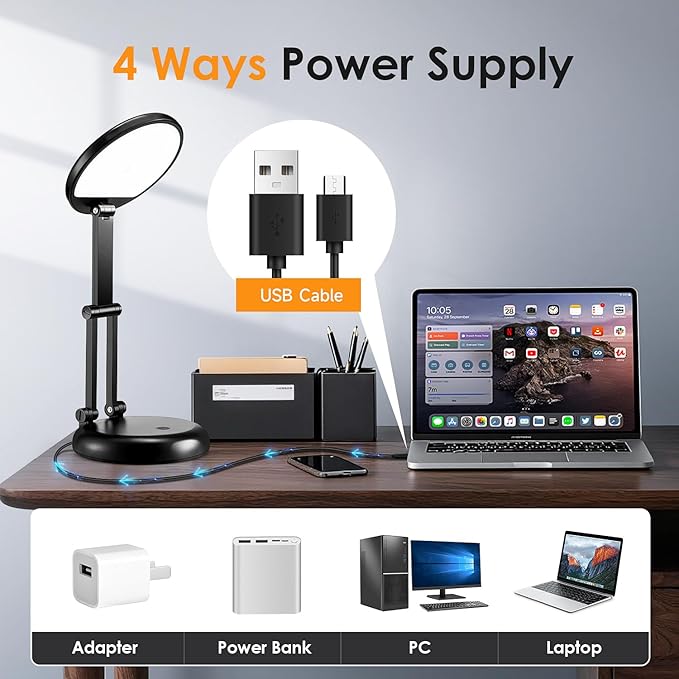 One Fire Battery Operated Lamp, 3600mAh Cordless Lamps Rechargeable Cordless Table Lamp,10 Brightness Rechargeable Lamps Table Lamp, Wireless Battery Lamp Portable Light