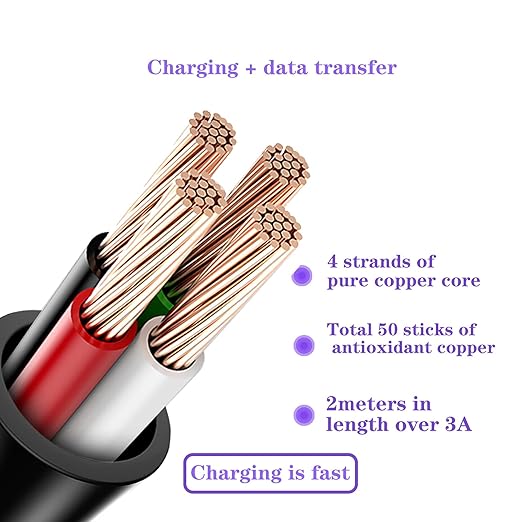 Charger Replacement for Uiosmuph Wireless Mouse USB Charging Cord