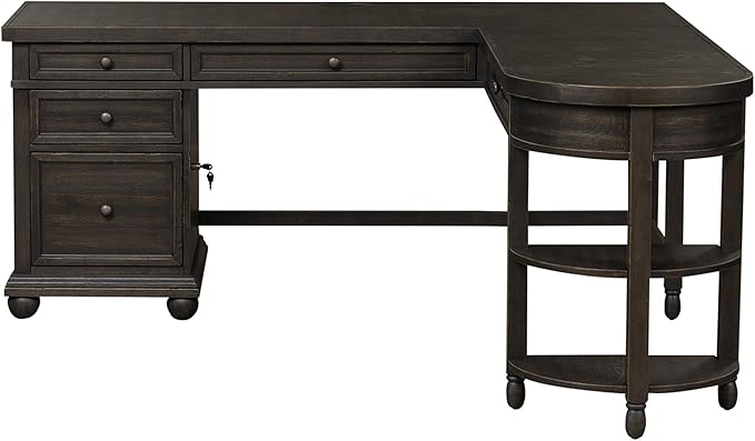 LIBERTY FURNITURE INDUSTRIES, INC. Harvest Home Opt L Shaped Desk Set