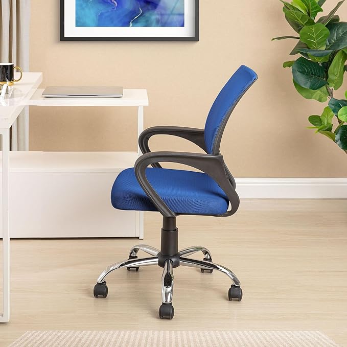 Naomi Home Adjustable Office Chair Blue
