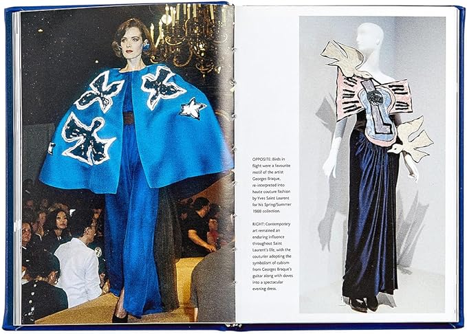Graphic Image Little Book of Yves Saint Laurent in Luxe Leather (tm) -