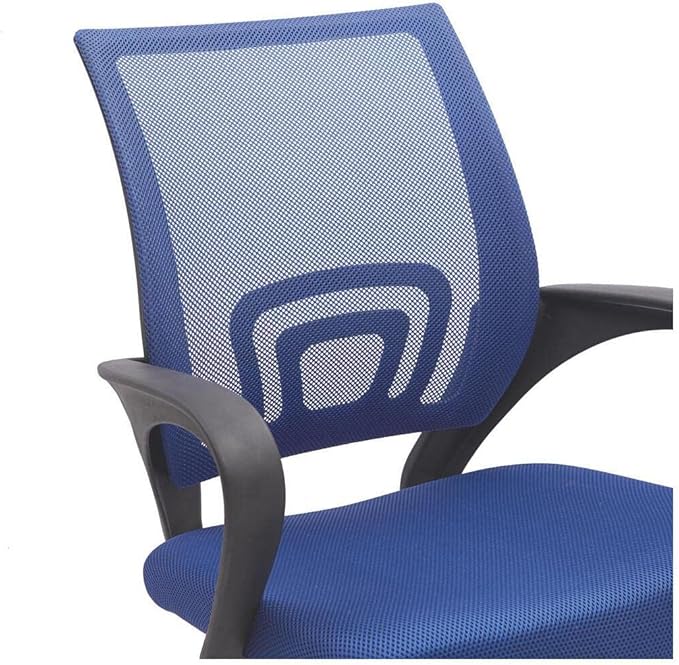Naomi Home Executive Office Guest Chair Blue/Mid-Back