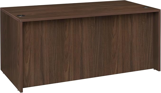 Romig Legacy 66 in. Desk Shell- Neo Walnut