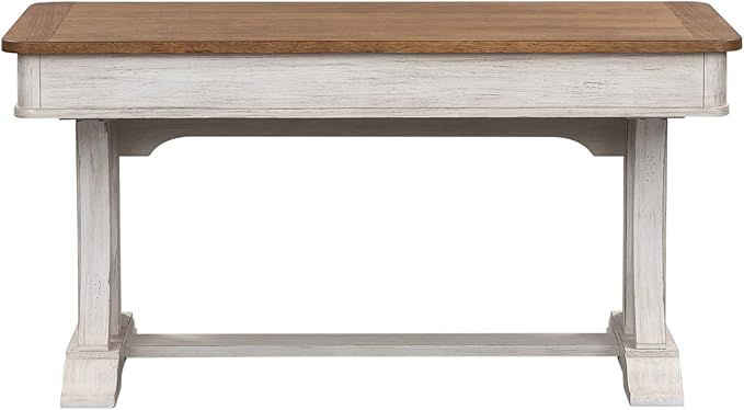 Liberty Furniture Industries Farmhouse Reimagined Writing Desk, W60 x D30 x H31, White