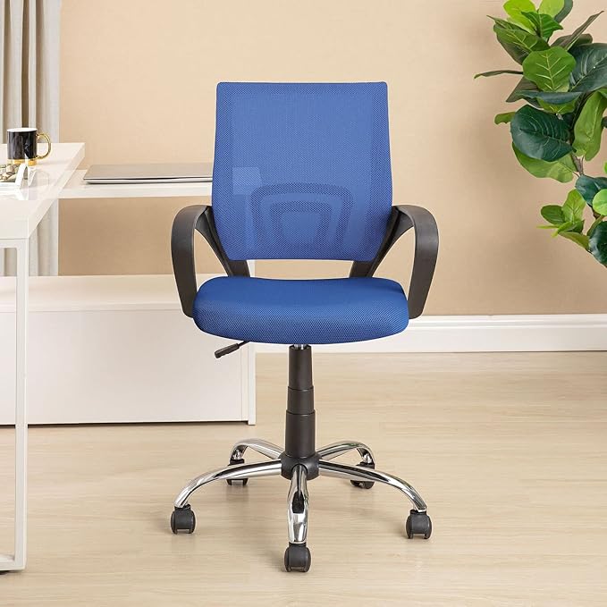 Naomi Home Adjustable Office Chair Blue