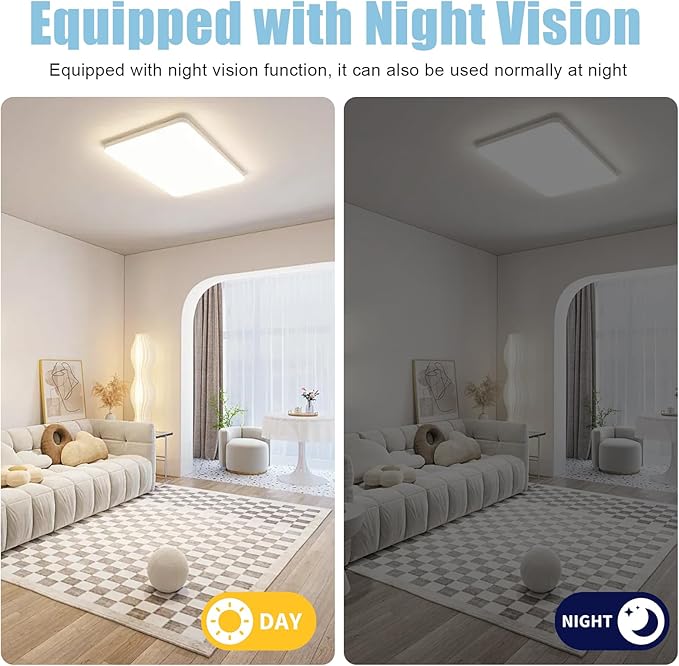 Smoke Detector Hidden Camera Spy Camera Nanny Cam for Home, Office and Business Security with Wi-Fi HD 1080P Connectivity