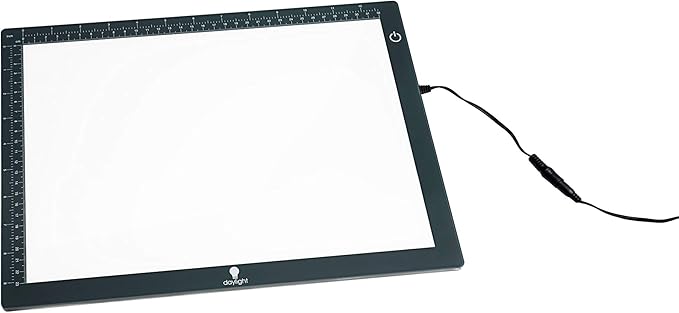 Ultra-Thin A4 LED Light Pad for Tracing & Drawing – Dimmable Brightness with Memory Function – Ideal for Artists, Designers & Crafters