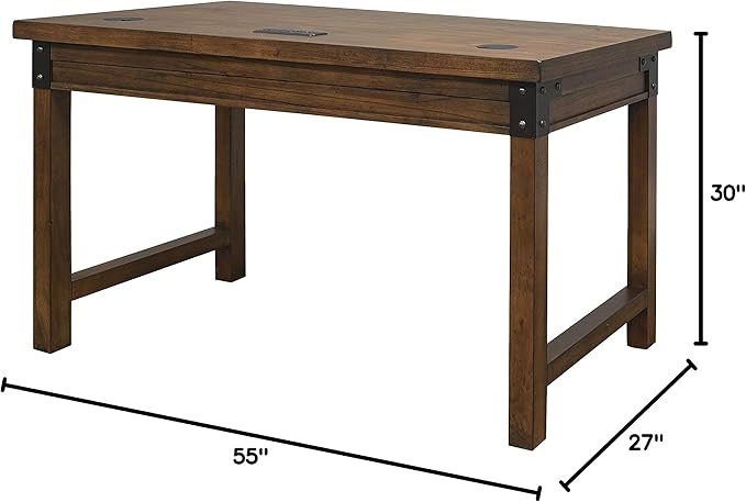 Martin Furniture WRITING DESK, Brown