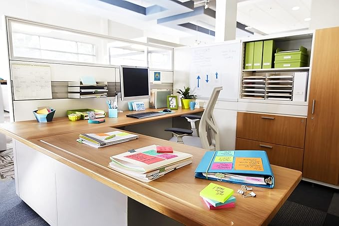 Post-it Pop-up Notes, 3x3 in, 12 Pads, America's #1 Favorite Sticky Notes, Poptimistic, Bright Colors, Clean Removal, Recyclable